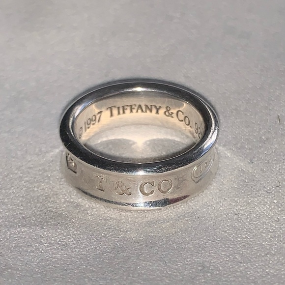 Tiffany & Co. Jewelry - Authentic Tiffany & Co. 1837 Wide Band Ring
